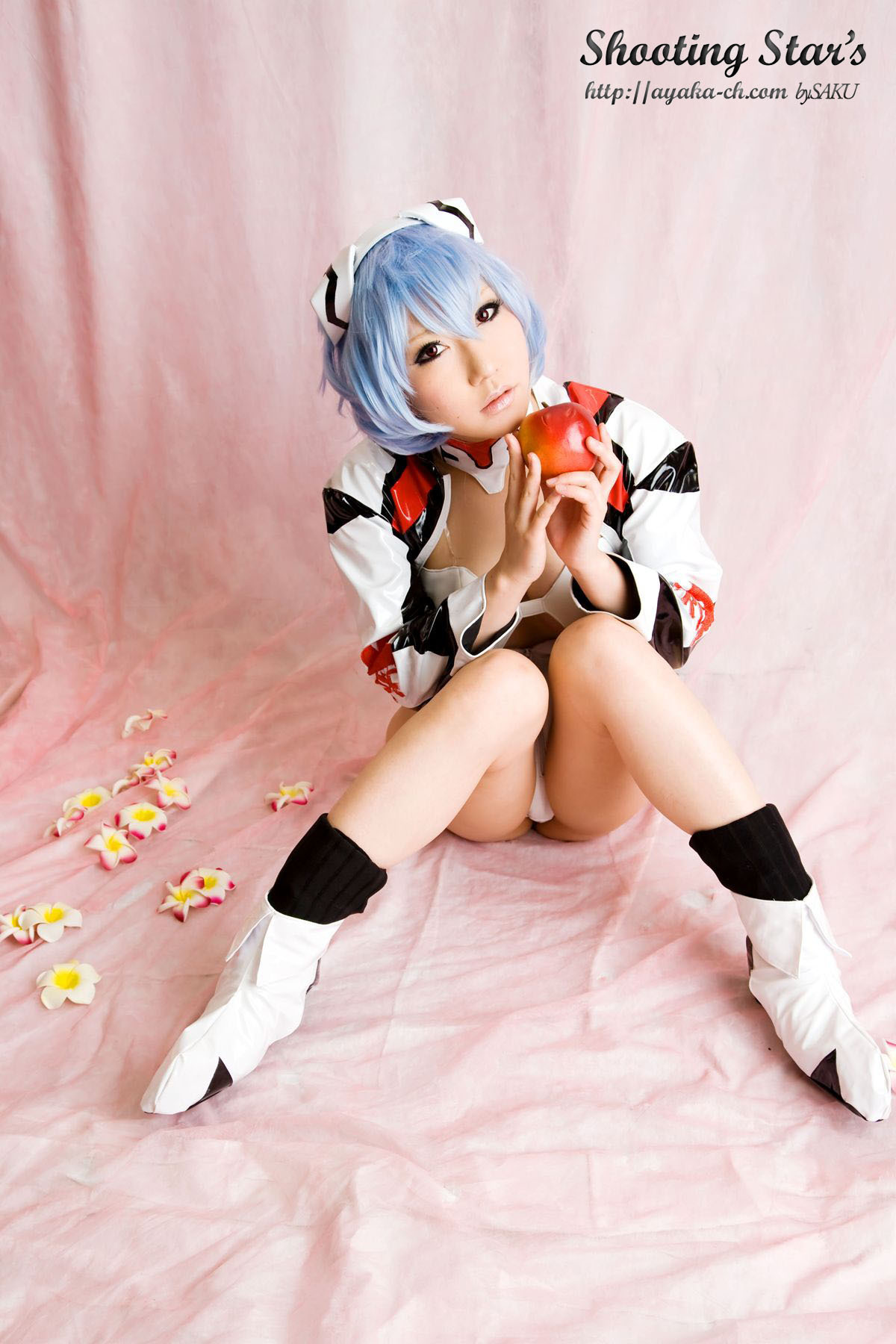 [Cosplay]  Evangelion - Big Tits Rei Ayanami 2